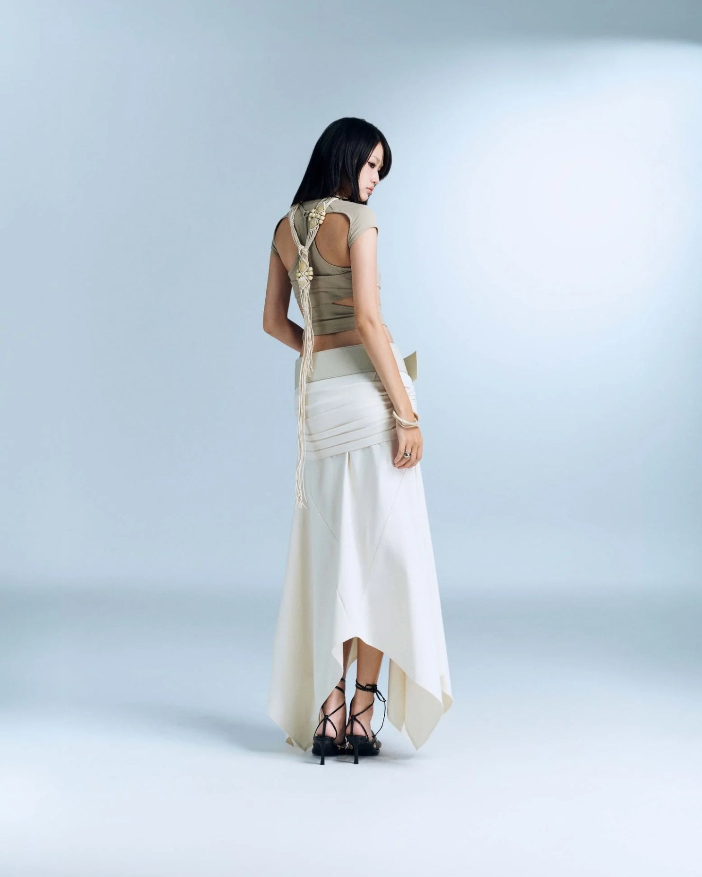 Harlow Skirt - Ivory