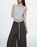 Lullaby Halter Top - Blue