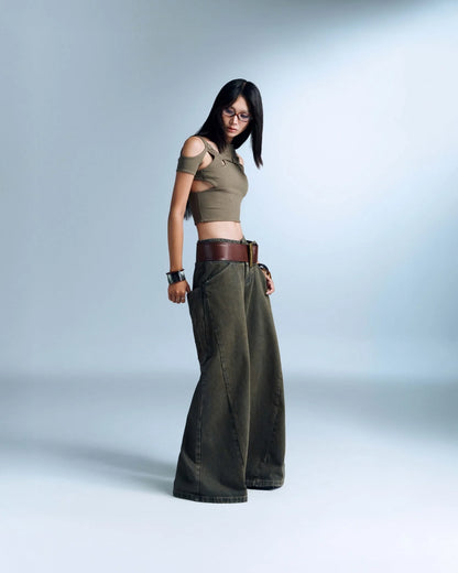 Seymour Pants - Brownish Grey