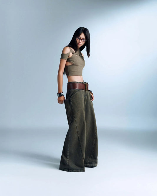 Seymour Pants - Brownish Grey