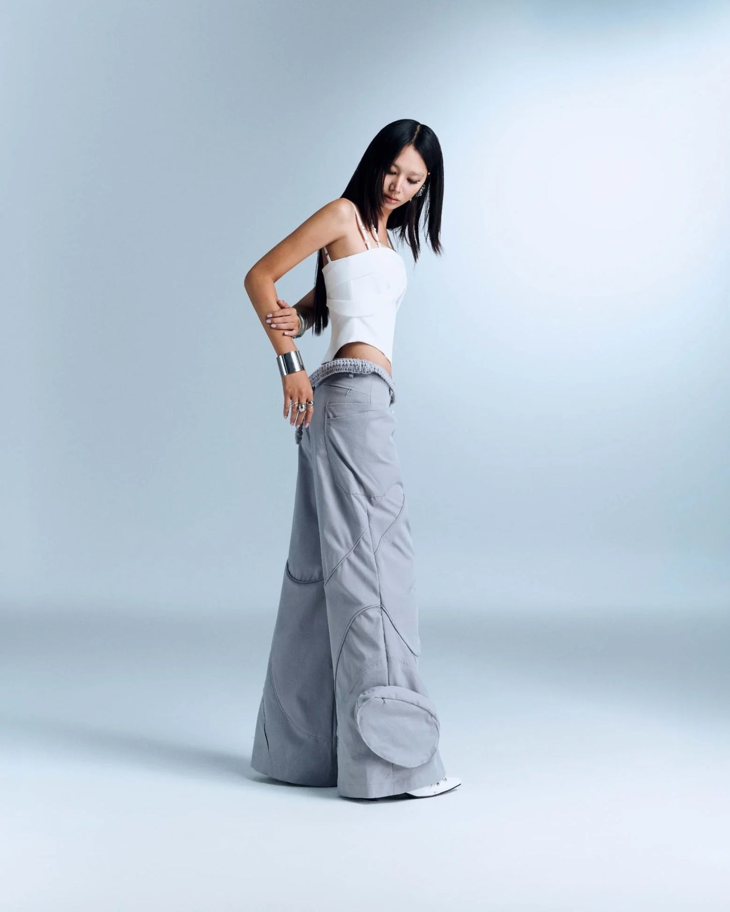 Prism Pants - Light Grey