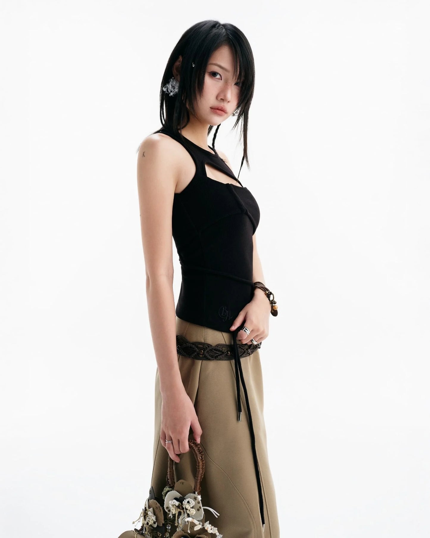 Conrad Sleeveless Top - Black