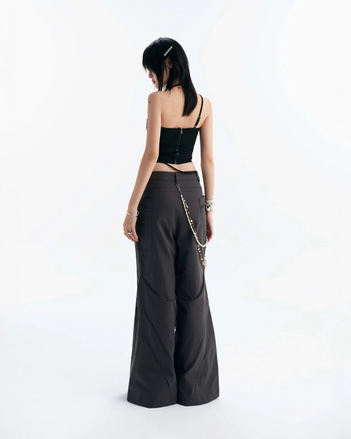 Lullaby Halter Top - Black