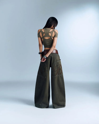 Seymour Pants - Brownish Grey