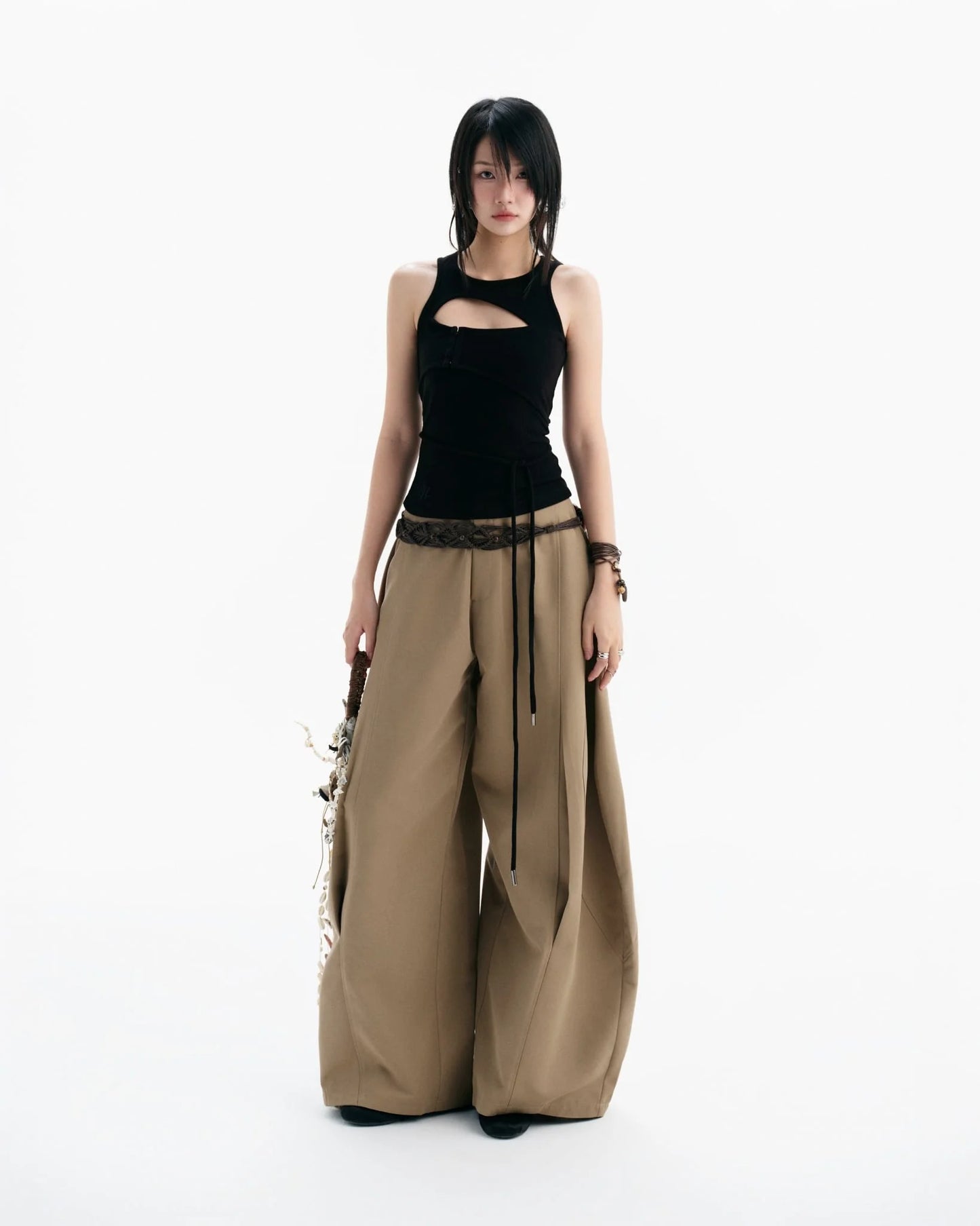 Conrad Sleeveless Top - Black