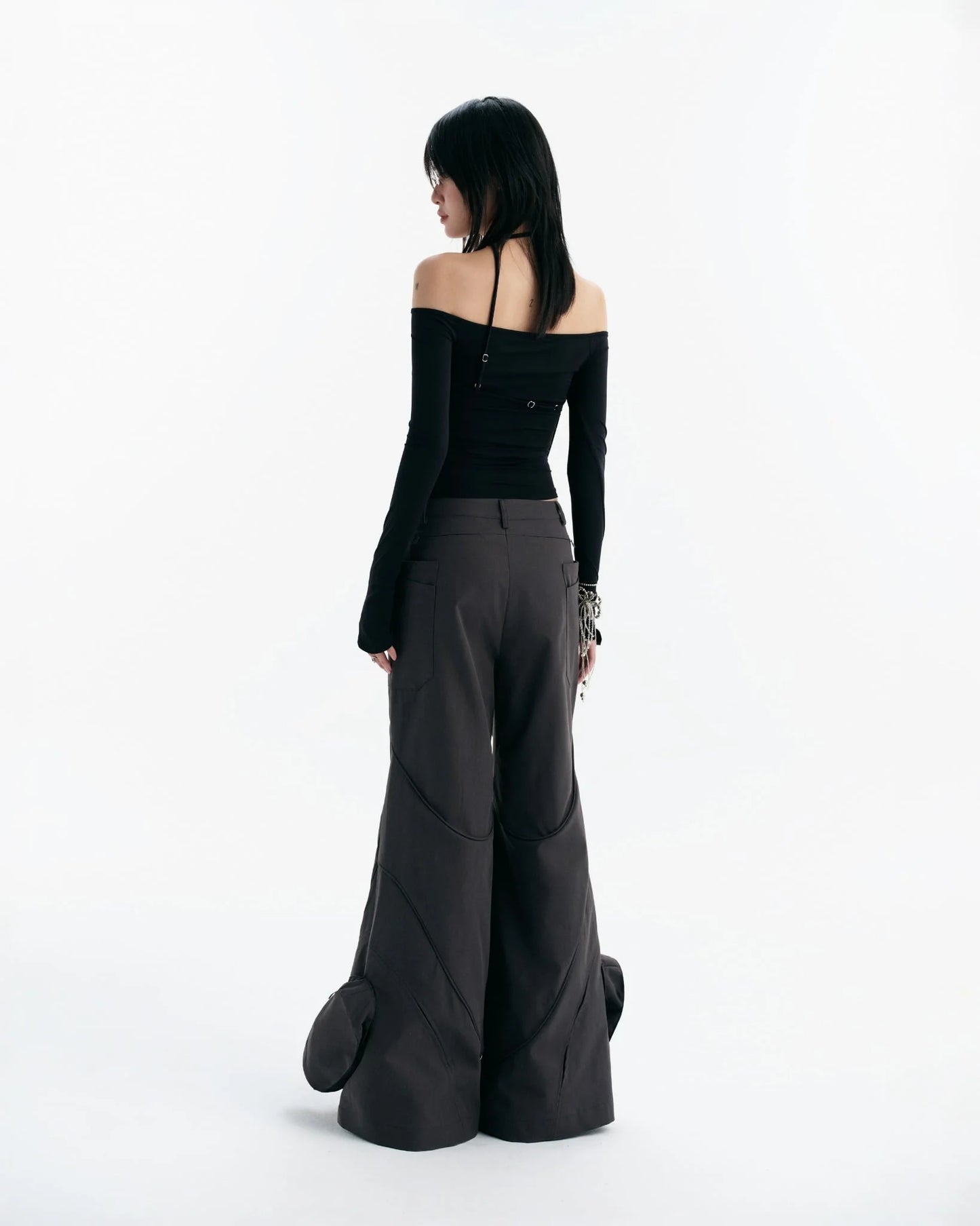 Melvin Long Sleeve Top - Black