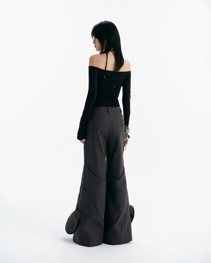 Melvin Long Sleeve Top - Black