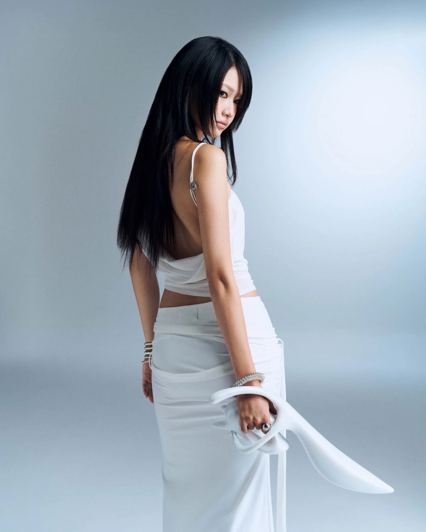 Selwyn Skirt White