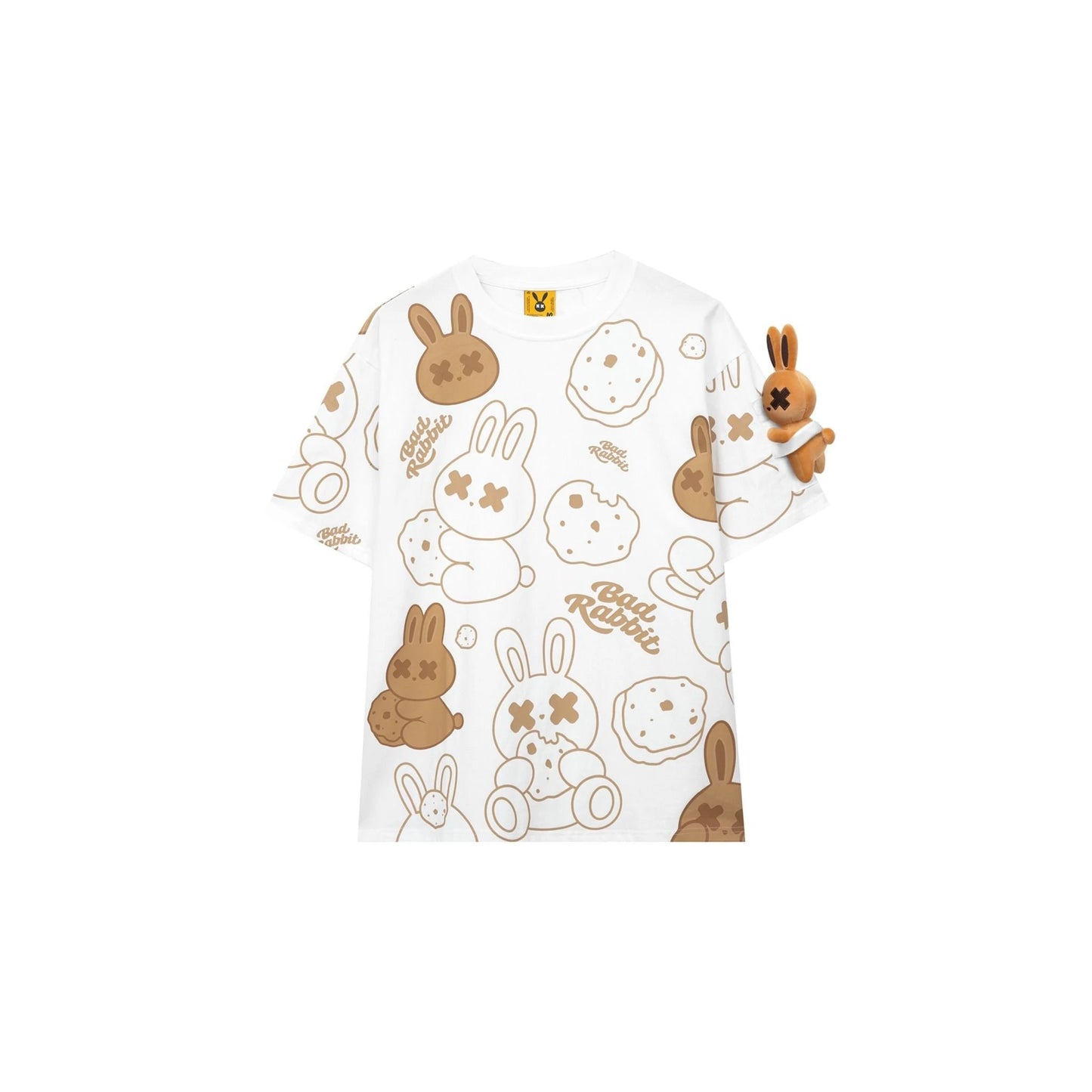 Cookie Rabbit Tee - White