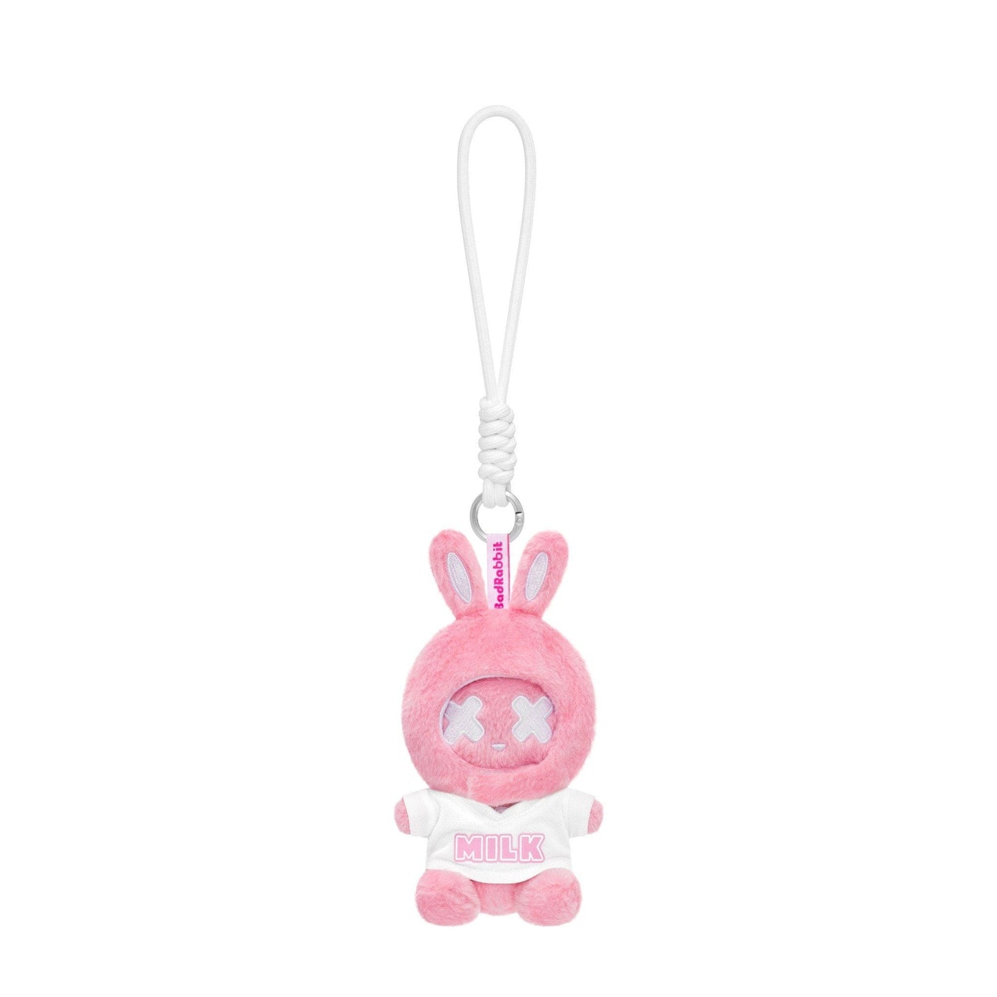 Shy Seating Rabbit Keychain