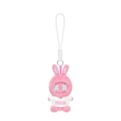 Shy Seating Rabbit Keychain