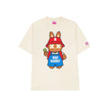 Festive Rabbit Tee - Cream