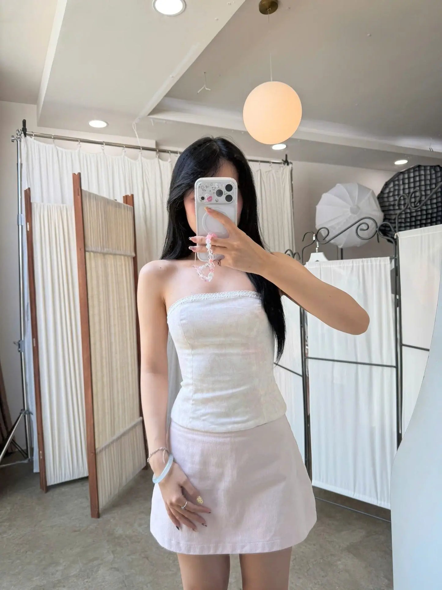 Cecily Pink Tube