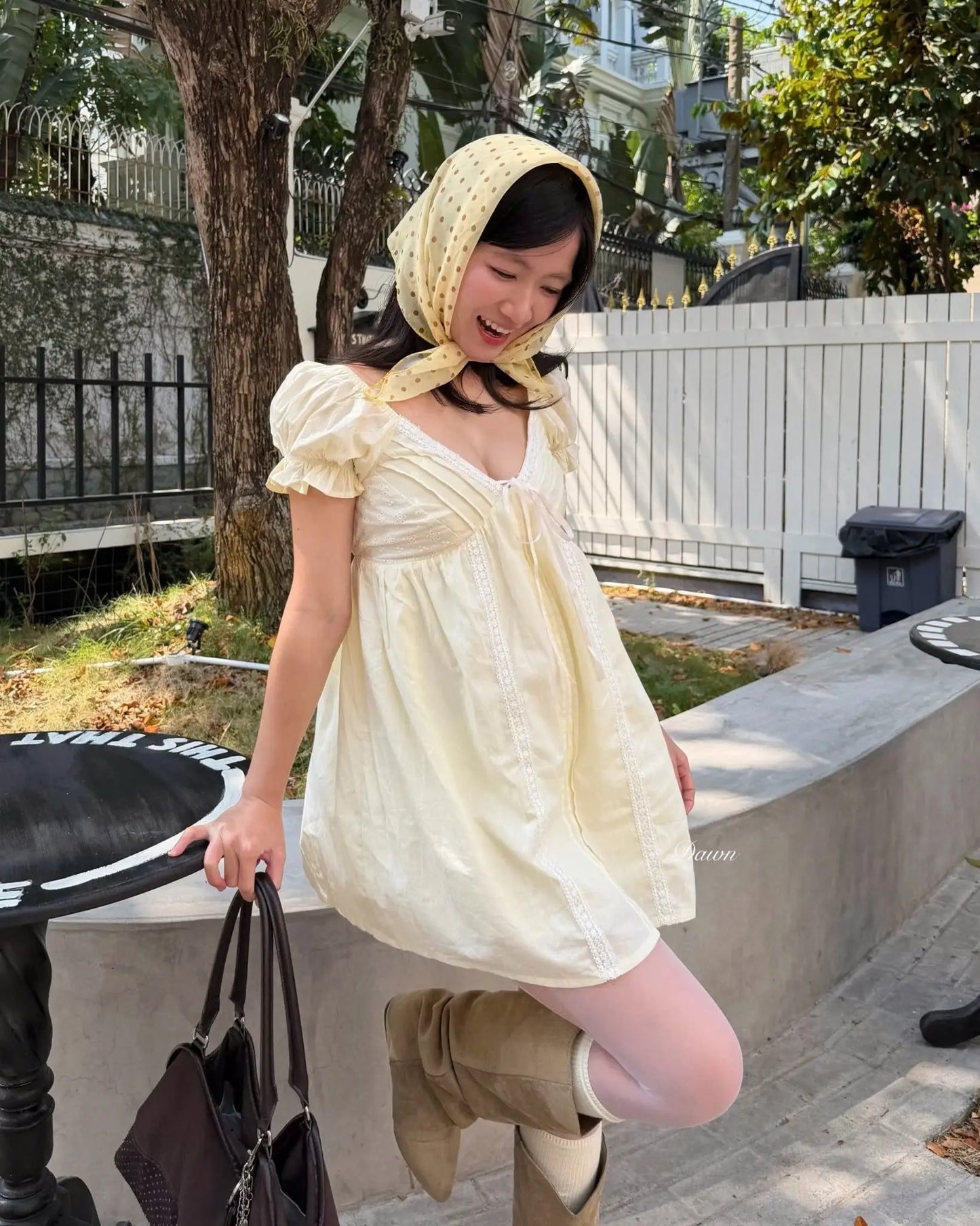 Esme Cream Dress