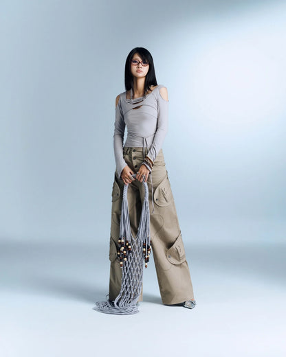 Serafin Top - Grey