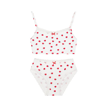Cami Bra Strawberry Set