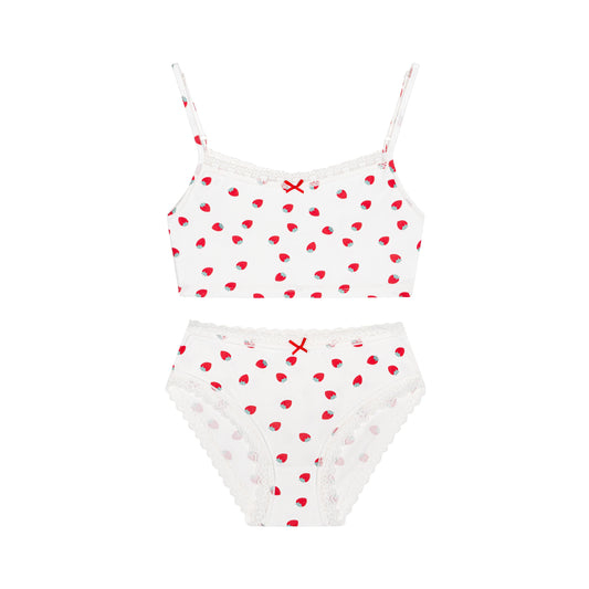 Cami Bra Strawberry Set