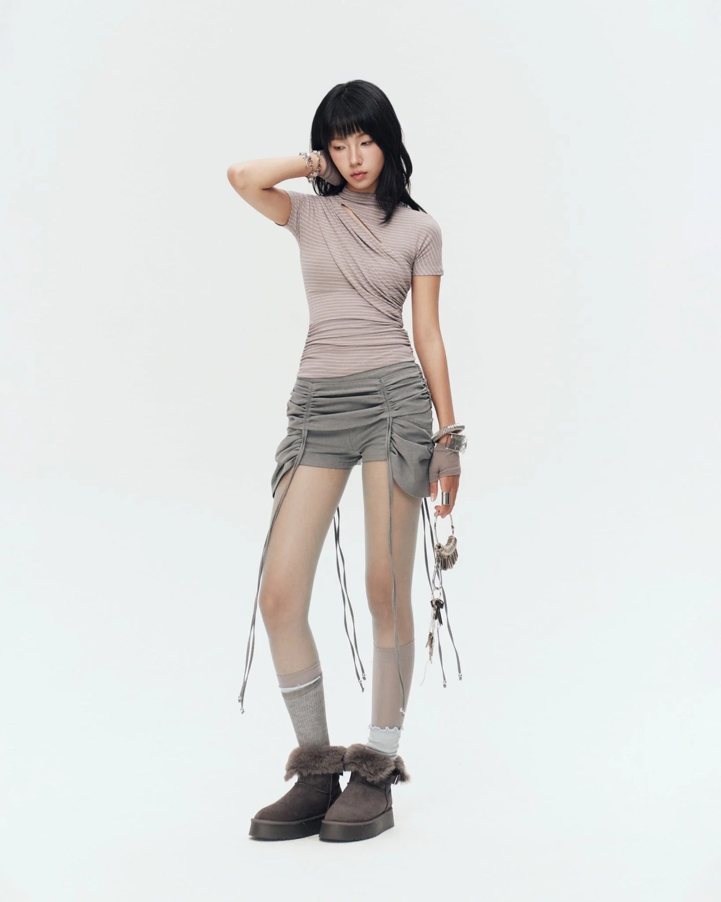 Tarlow Short Grey