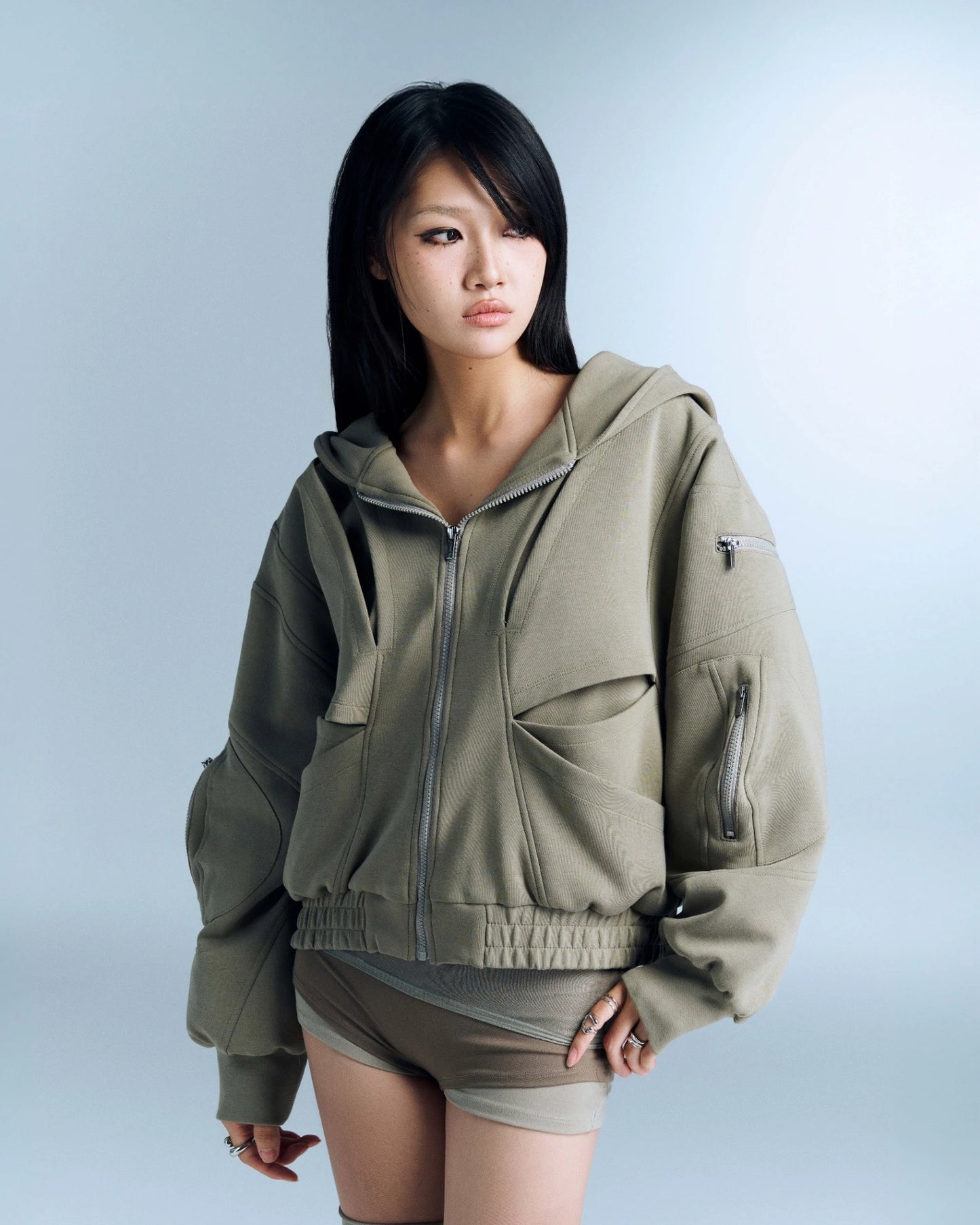 Maple Jacket - Avocado Green