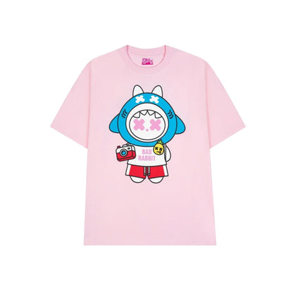 Festive Rabbit Tee - Pink