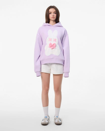 Sweet Rabbit Hoodie - Purple