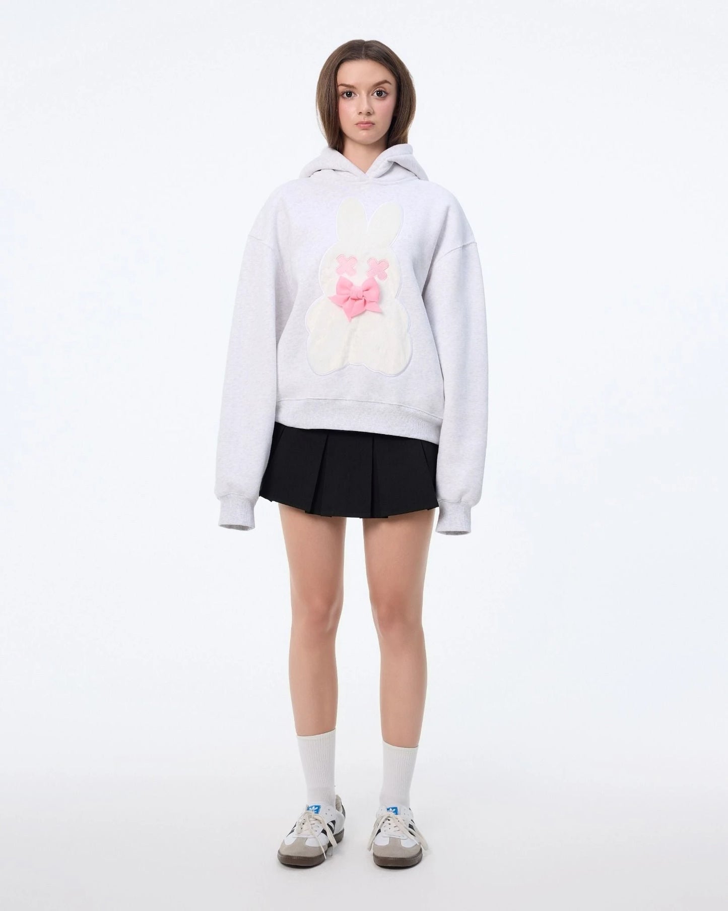 Sweet Rabbit Hoodie - Grey