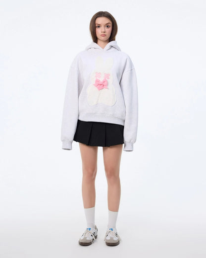 Sweet Rabbit Hoodie - Grey