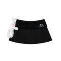 Chillin Rabbit Skirt - Black