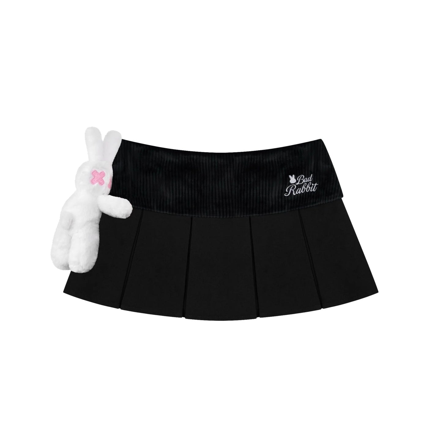 Chillin Rabbit Skirt - Black
