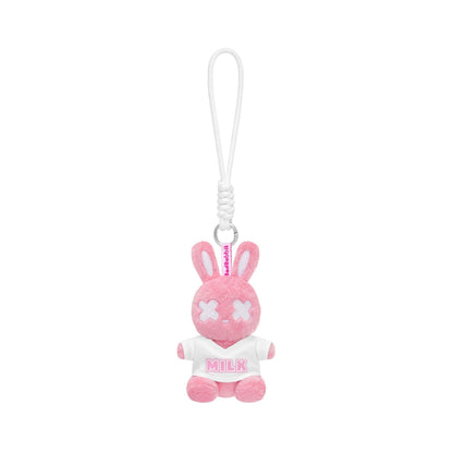 Shy Seating Rabbit Keychain