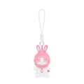 Winter Seating Rabbit Keychain