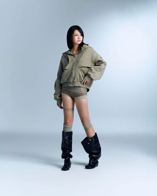 Maple Jacket - Avocado Green