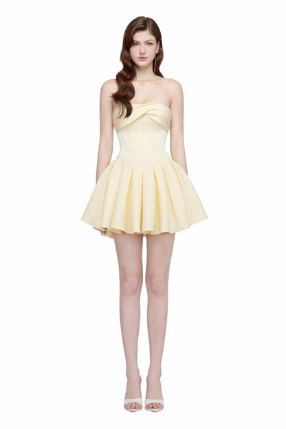Elfie Dress Yellow