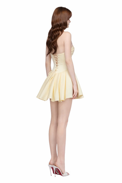 Elfie Dress Yellow