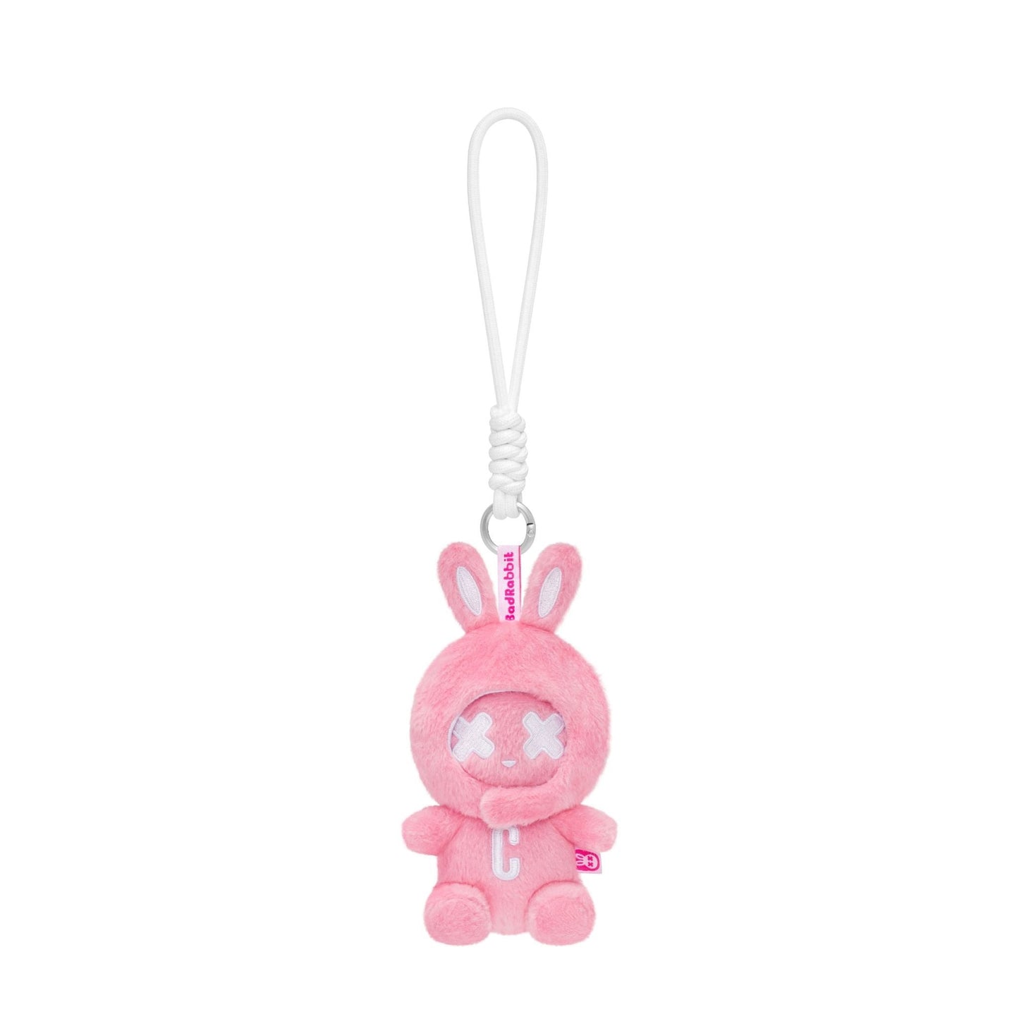 Shy Seating Rabbit Keychain