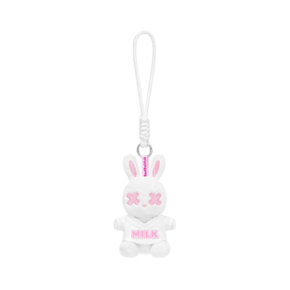 Winter Seating Rabbit Keychain
