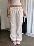 Cecily Pink Linen Pants