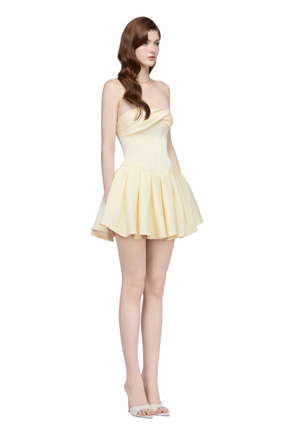 Elfie Dress Yellow