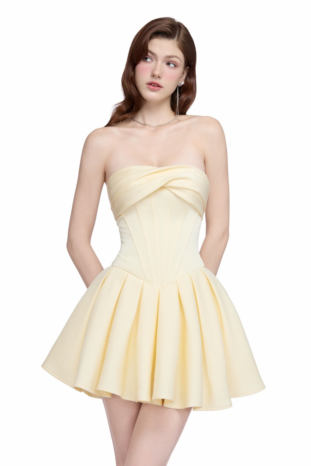 Elfie Dress Yellow