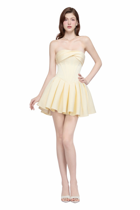 Elfie Dress Yellow