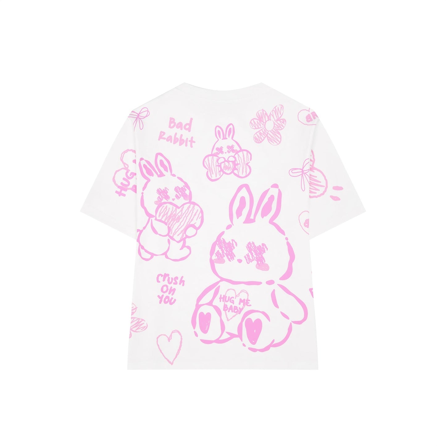 Adore Rabbit Tee - White