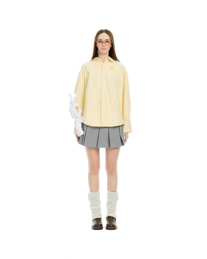 Fruity Rabbit Shirt - Yellow