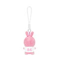 Shy Seating Rabbit Keychain