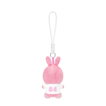 Shy Seating Rabbit Keychain
