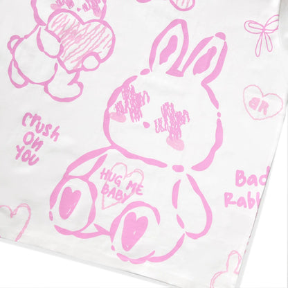 Adore Rabbit Tee - White