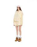 Summer Rabbit Boxy Hoodie
