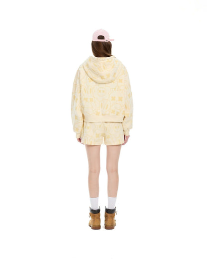 Summer Rabbit Boxy Hoodie