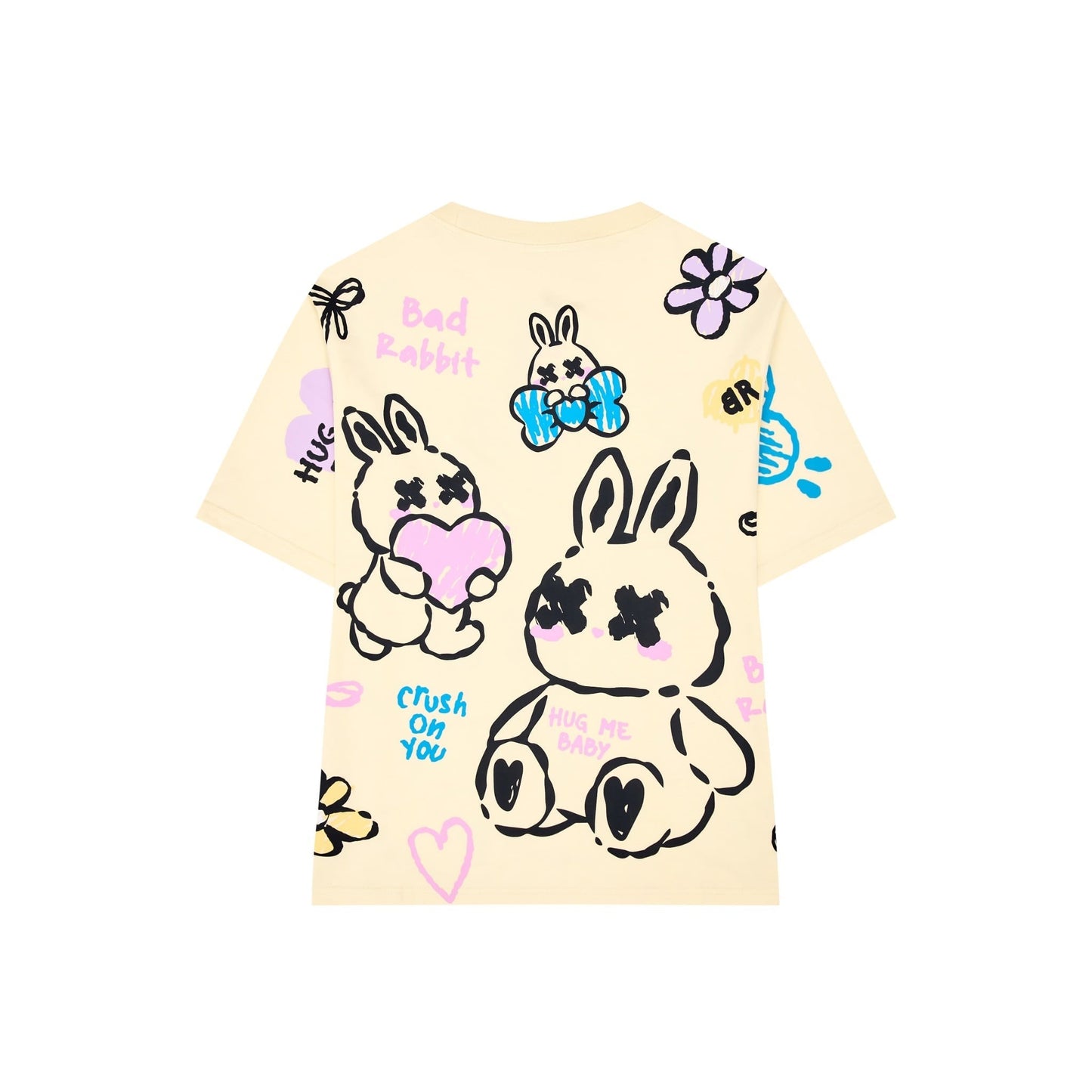Adore Rabbit Tee - Cream