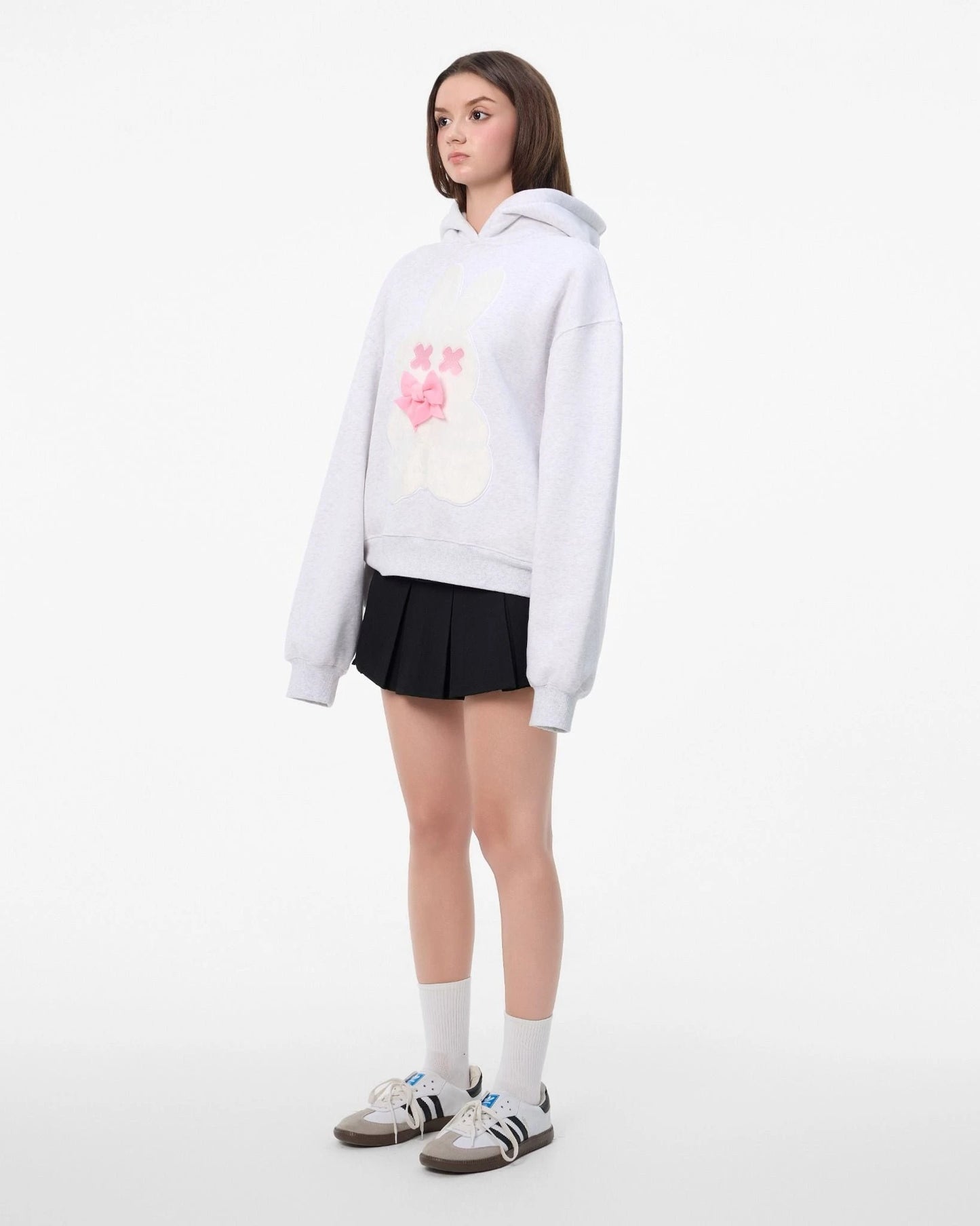 Sweet Rabbit Hoodie - Grey