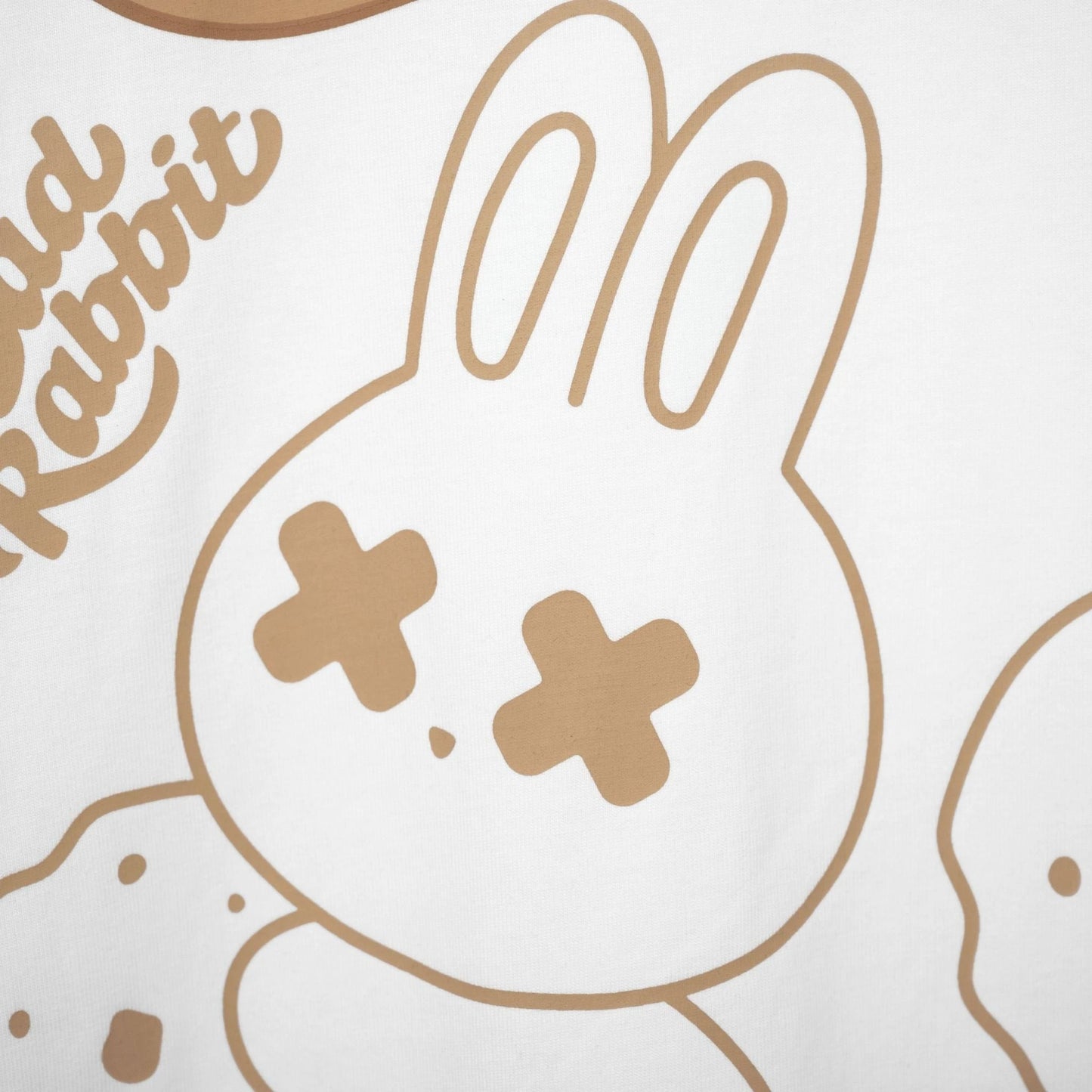 Cookie Rabbit Tee - White
